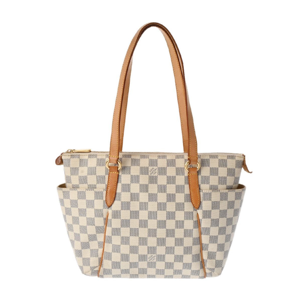 LOUIS VUITTON ルイヴィトン ダミエアズール トータリー PM 旧型 ホワイト N51261 レディース ダミエアズールキャンバス トートバッグ Bランク 中古 