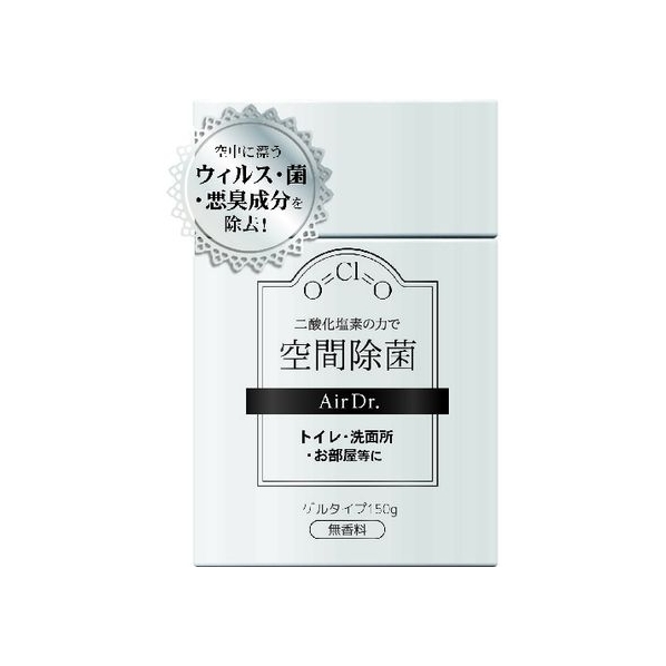 小久保工業所 エアドクター空間除菌お部屋用ゲルタイプ150g FC632JR-1162308