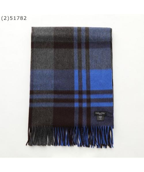 Joshua Ellis マフラー 190×70 Ripple Cashmere Scarf