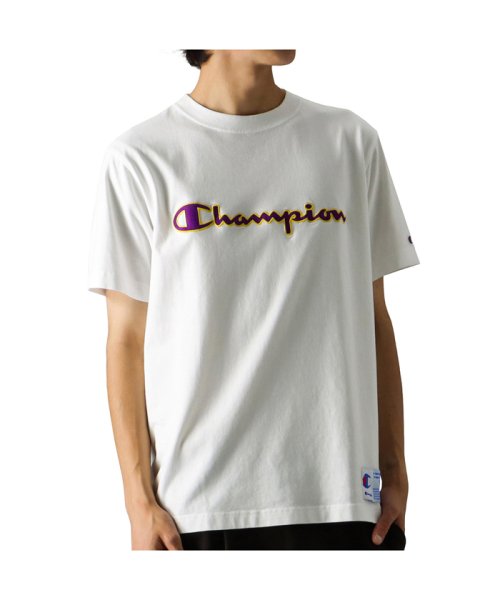 Champion チャンピオン ロゴ刺繍Tシャツ C3－Q301