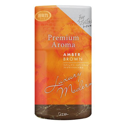 エステー トイレの消臭力消臭力 Premium Aroma アンバーブラウン 芳香剤・消臭剤400ml