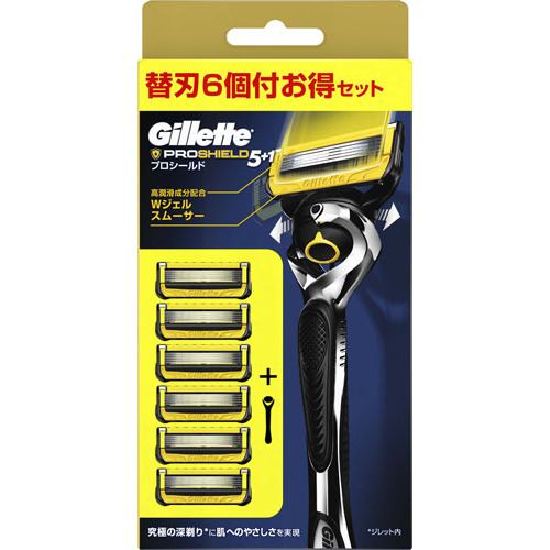 P&Gプレミアムビューティ プロシールド マニュアル5Bホルダー付 替刃6個付