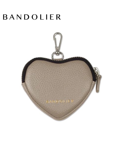 BANDOLIER バンドリヤー ポーチ 小物入れ レザー 小さめ 薄型 ミニハート メンズ レディース MINI HEART POUCH GREIGE ベージ