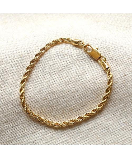 LAURA LOMBARDI ブレスレット ROPE CHAIN BRAC ロープ チェーン