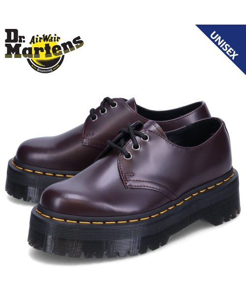 ドクターマーチン Dr.Martens 1461 3ホール シューズ メンズ レディース 厚底 1461 QUAD バーガンディー 27332626