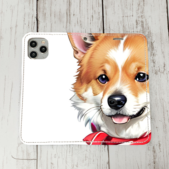 iphoneケース2-5-12 iphone 手帳 犬・イヌ・ワンちゃん 箱14 かわいい アイフォン iface