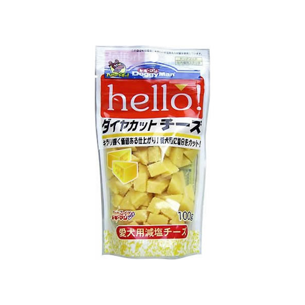 ドギーマン hello ダイヤカットチーズ 100g F130827