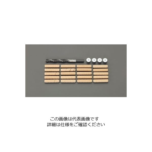 エスコ 6mm 接合ダボ(25本) EA951E-66 1セット(250本:25本×10セット)（直送品）