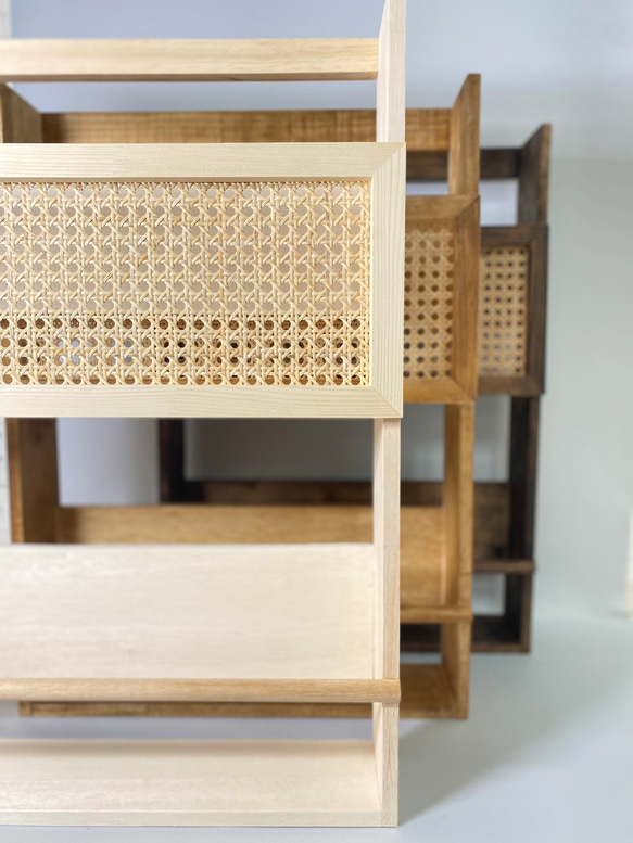 rattan magazine rack / ラタンマガジンラック