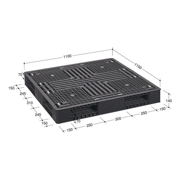 日本プラパレット パレット FM-1111RR