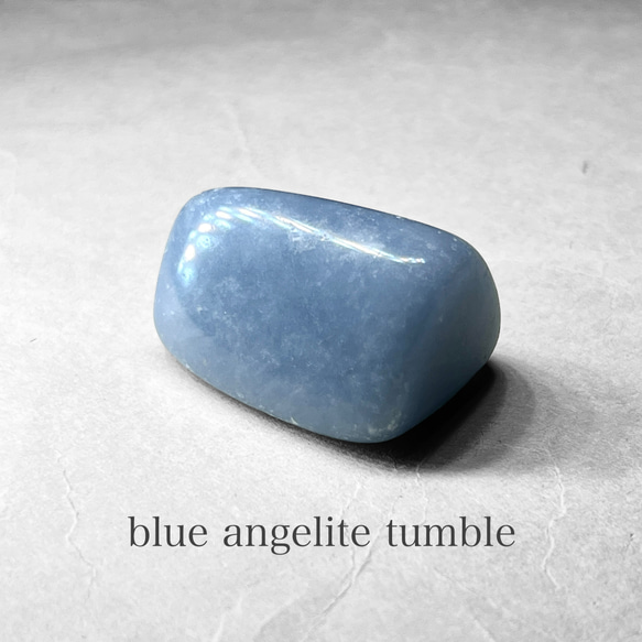 blue angelite tumble / ブルーエンジェライトタンブル C