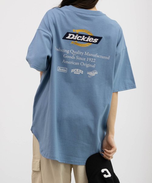 Dickies ディッキーズ バック刺繍チュニック半袖Tシャツ 4282－9936