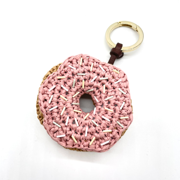 Donuts charm (stpawberry)ドーナツチャーム