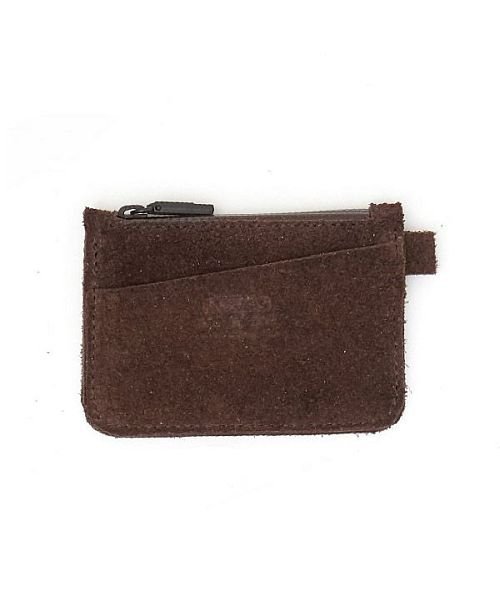 AS2OV / アッソブ WP SUEDE COMPACT WALLET－CHOCO