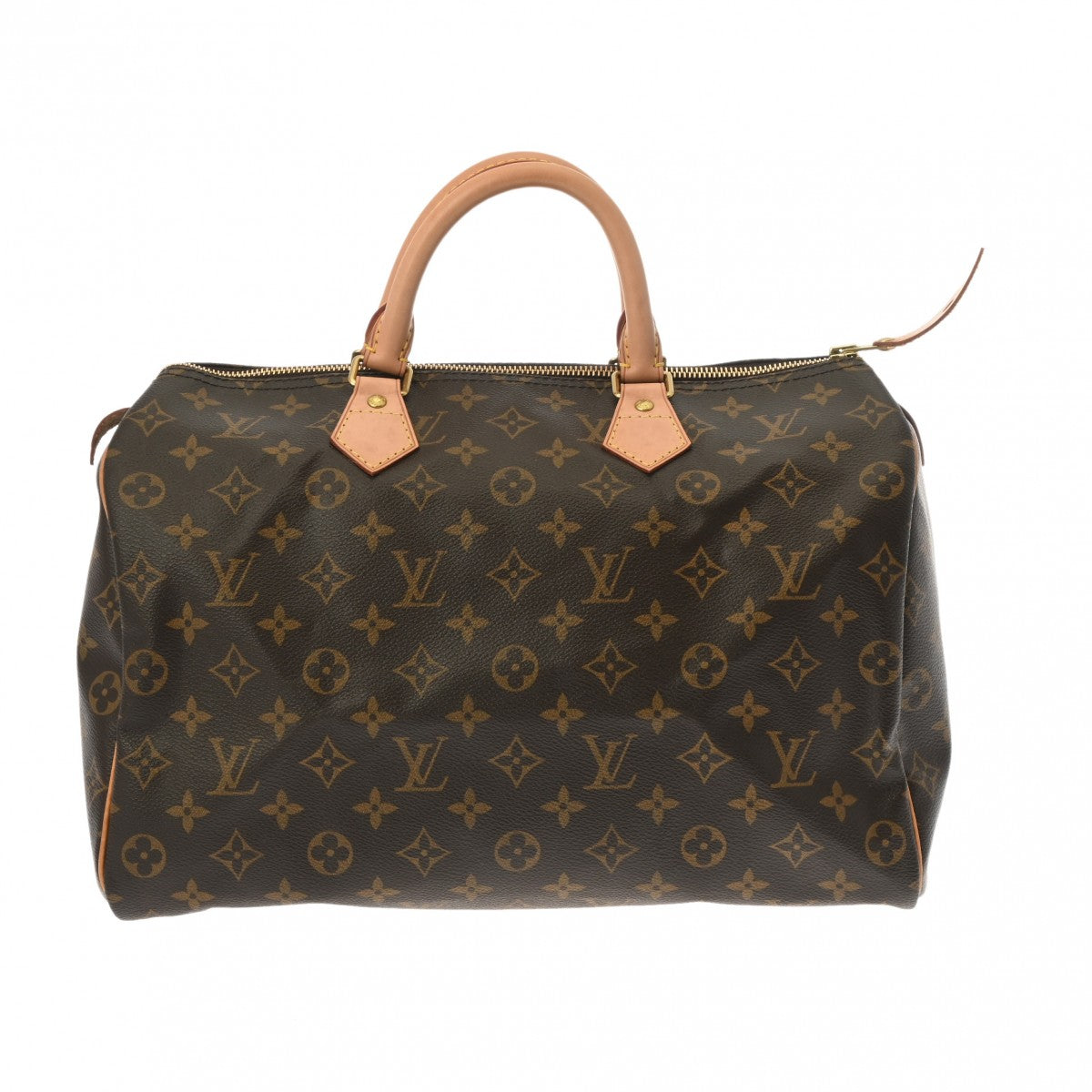 LOUIS VUITTON ルイヴィトン モノグラム スピーディ 35 ブラウン M41524 レディース モノグラムキャンバス ハンドバッグ ABランク 中古 