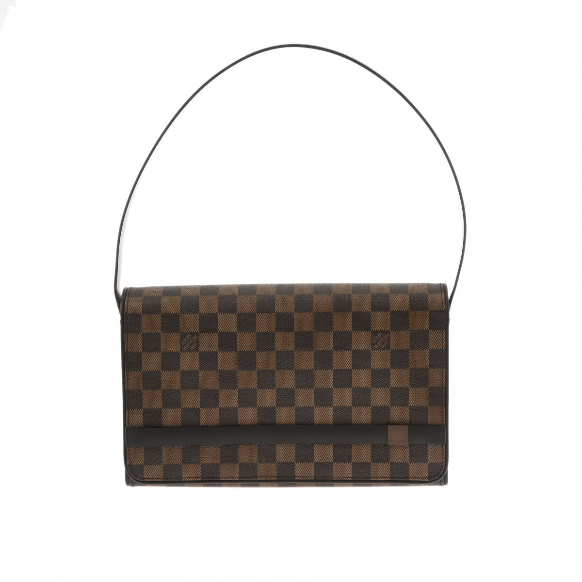 LOUIS VUITTON ルイヴィトン ダミエ トライベッカ ロン ブラウン エベヌ N51160 ユニセックス ダミエキャンバス ショルダーバッグ Aランク 中古 