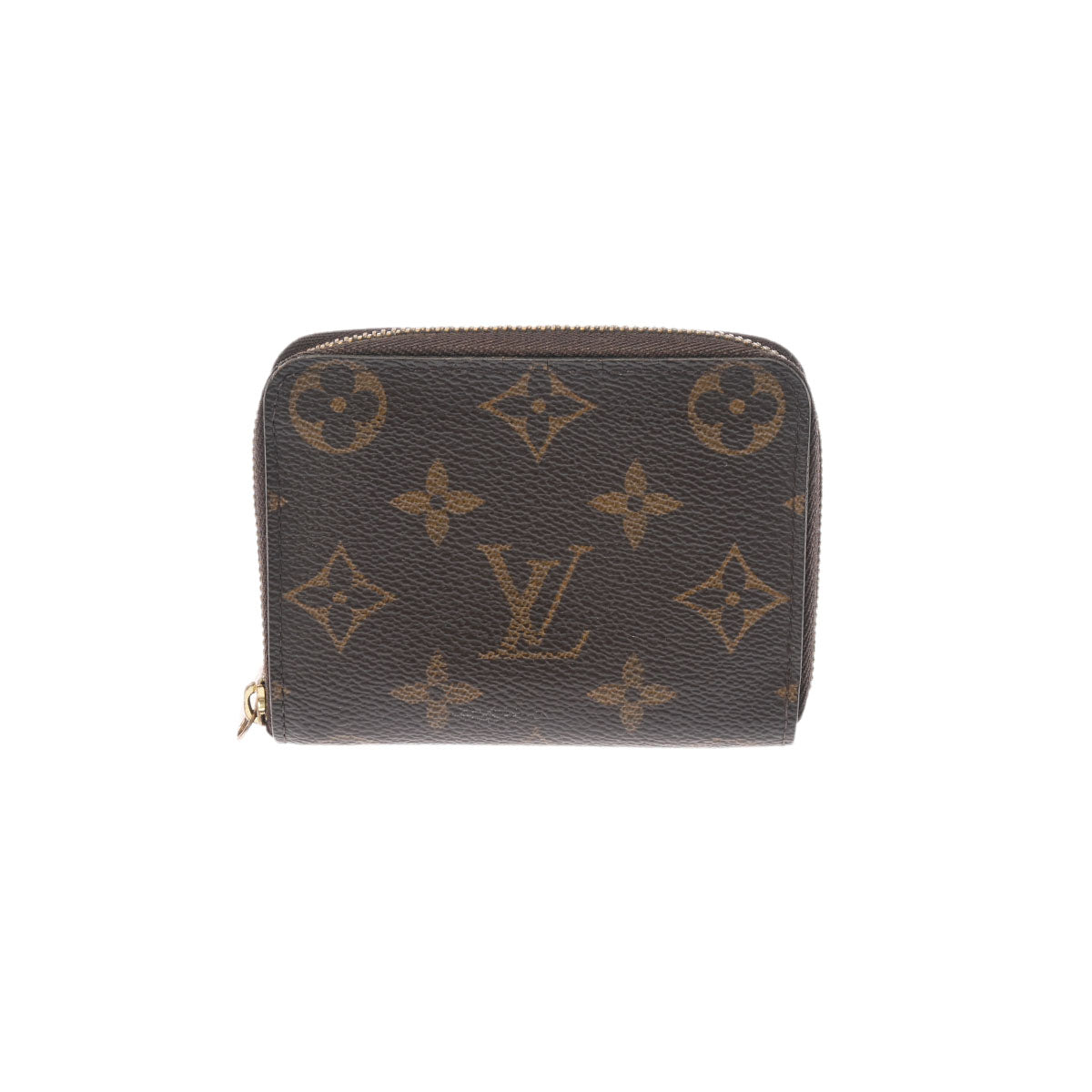 LOUIS VUITTON ルイヴィトン モノグラム ジッピーコインパース ブラウン M60067 レディース モノグラムキャンバス コインケース B