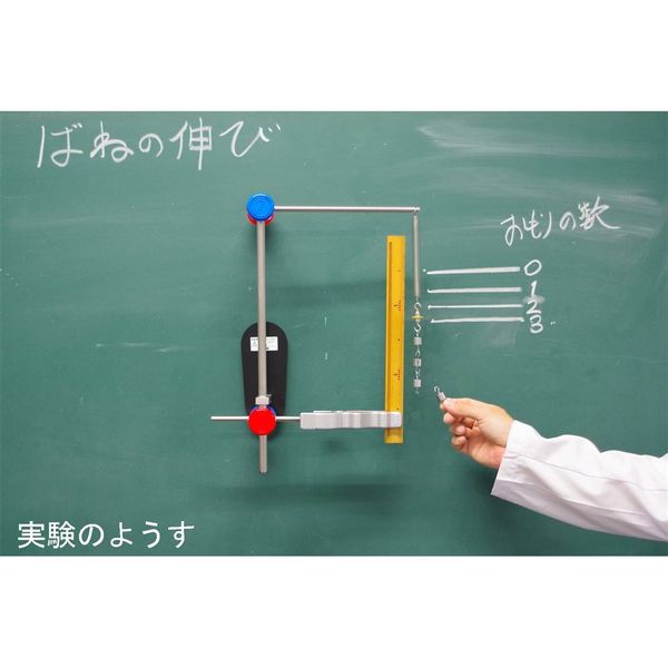 ナリカ 黒板用ばねの伸び実験器 BPーIW F35-5050-92 1セット（直送品）