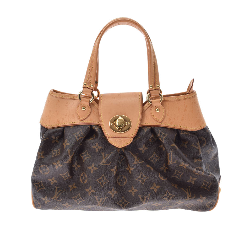 LOUIS VUITTON ルイヴィトン モノグラム ボエシPM ブラウン M45715 レディース モノグラムキャンバス ハンドバッグ Bランク 中古 