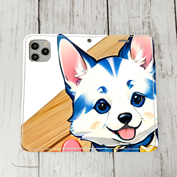 iphoneケース2-2-45 iphone 手帳 犬・イヌ・ワンちゃん 箱11 かわいい アイフォン iface