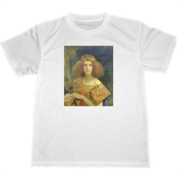 ガストン・ビュシエール　ドライ　Tシャツ　名画　絵画　アート　グッズ　Gaston Bussiere サランボー