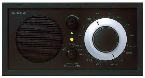 Tivoli Audio 高級ラジオ Model One ブラック/ブラック TVJPM1BLK【中古品】