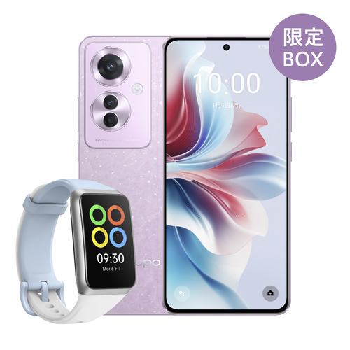 OPPO CPH2603-OBB215 PL OPPO Reno11 A限定BOX SIMフリースマートフォン コーラルパープル