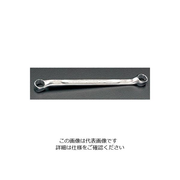 エスコ 1・1/8”x1・1/4” 両口めがねレンチ(ロング) EA616GC-212 1本（直送品）