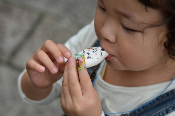 ミニセラリーナ6音 動物柄（三毛ねこ）子供の指先能力向上やプレゼントに♪