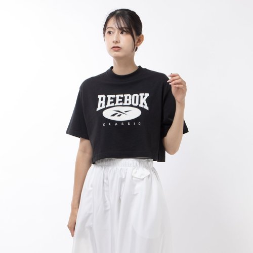 ビッグロゴ クロップド Tシャツ / CL AE BIG LOGO CROP TEE