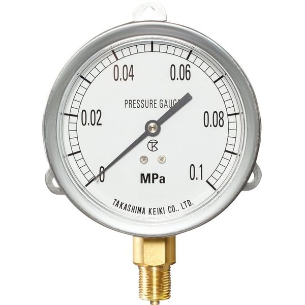 高島計器 密閉形圧力計 WPタイプ BT G1/4 密閉形 1113