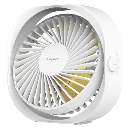 ナカバヤシ UA-064W USB mini DESK FAN 卓上ミニUSBファン ホワイト