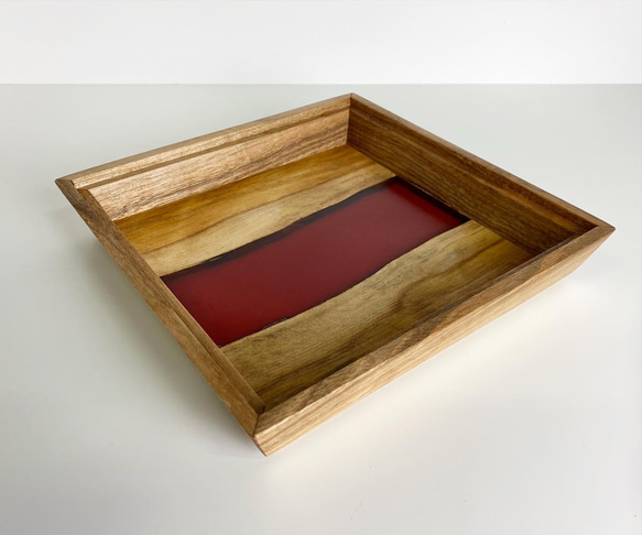 Wood&Resin Tray  木製トレー　レジン