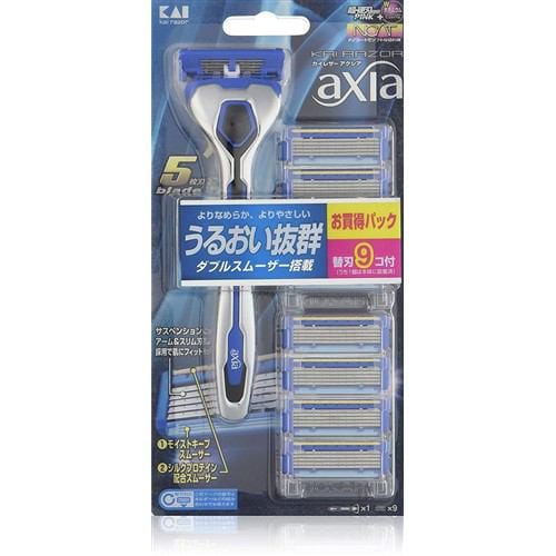 貝印（KAI） axia バリューパック スリム(9個入)