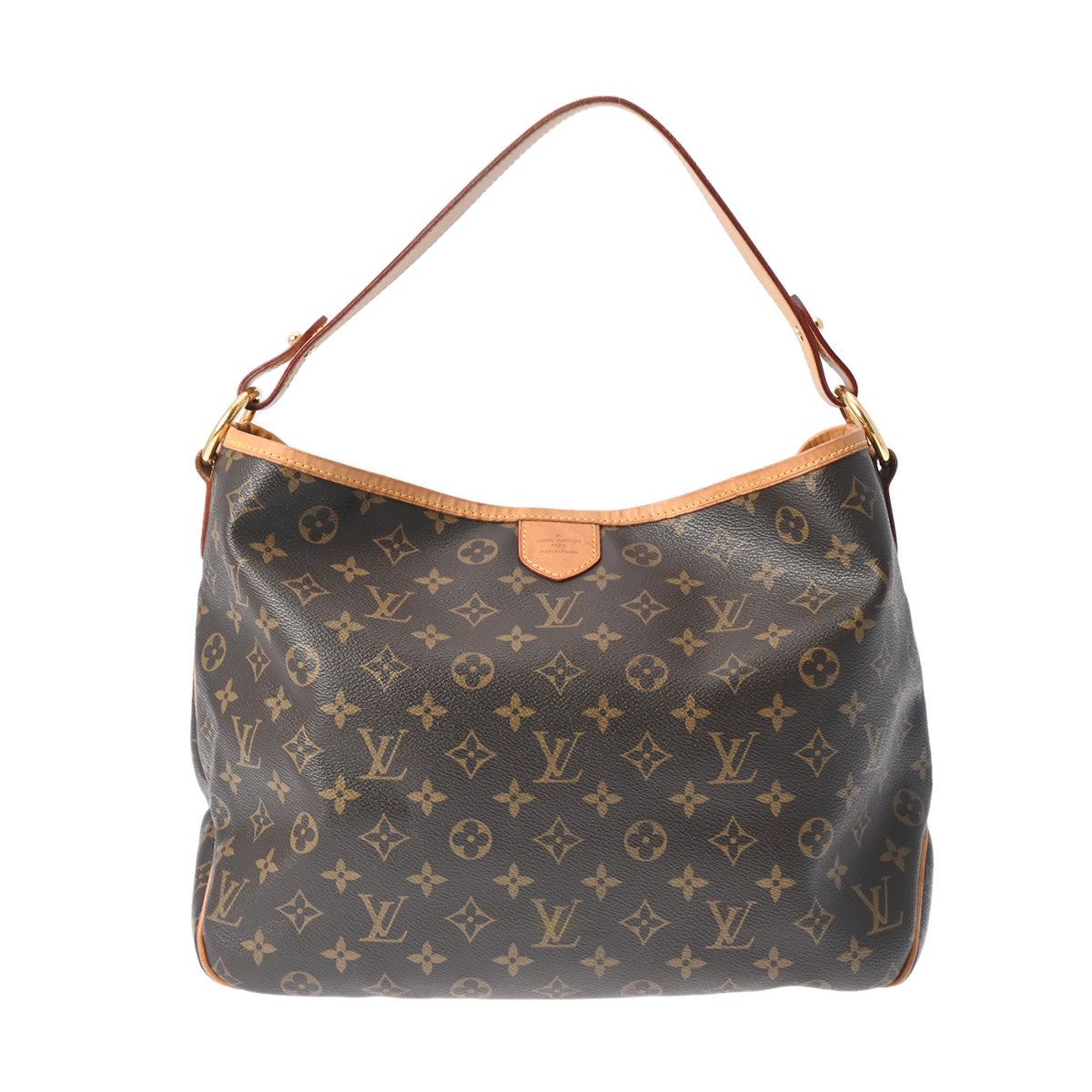 LOUIS VUITTON ルイヴィトン モノグラム ディライトフル PM  ブラウン M40352 レディース モノグラムキャンバス セミショルダーバッグ Bランク 中古 