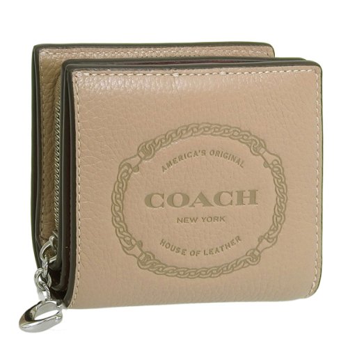 COACH コーチ SNAP WALLET COACH HERITAGE スナップ ウォレット コーチヘリテージ 二つ折り 財布 レザー