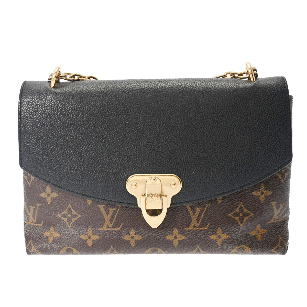 LOUIS VUITTON ルイヴィトン モノグラム サンプラシード 黒 M43714 レディース モノグラムキャンバス ショルダーバッグ Bランク 中古 