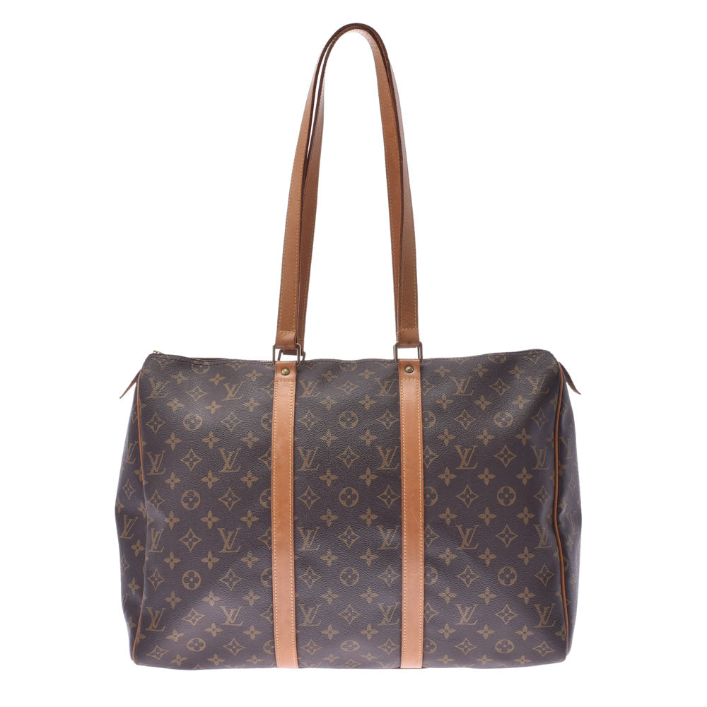 LOUIS VUITTON ルイヴィトン モノグラム フラネリー45 ブラウン M51115 ユニセックス モノグラムキャンバス ショルダーバッグ Bランク 中古 