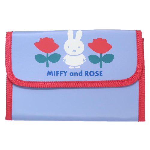 ミッフィー 母子手帳ケース じゃばらマルチポーチ MIFFY and ROSE BL ディックブルーナ スモールプラネット プレゼント 絵本キャラクター グッズ