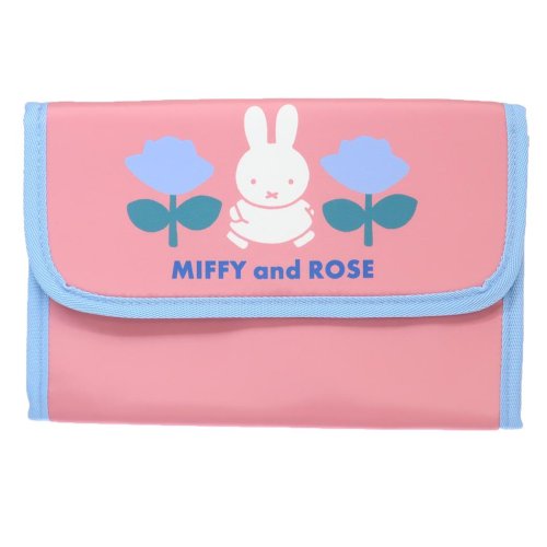 ミッフィー 母子手帳ケース じゃばらマルチポーチ MIFFY and ROSE PK ディックブルーナ スモールプラネット プレゼント 絵本キャラクター グッズ