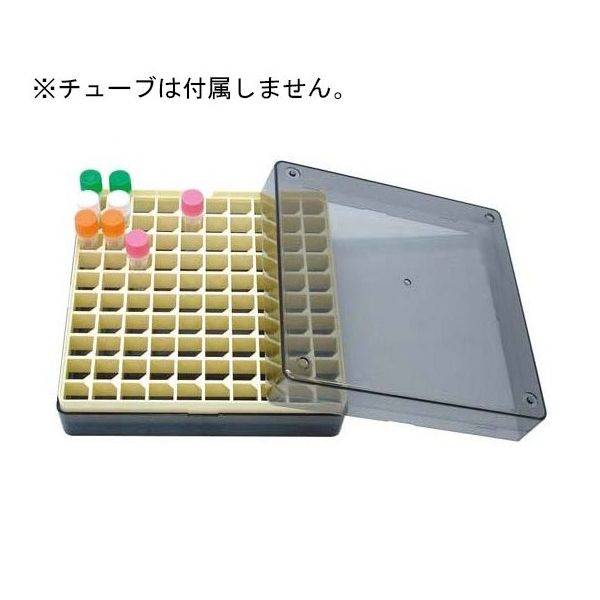 ザルスタット フリーザーラック 1.5・2.0ml用 AS 100穴 10ラック入 BMFR-1 1個(10ラック) 65-3811-14（直送品）