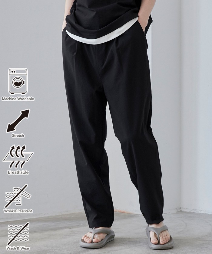 coen/【C.Mt】FUNCTION MESH EASY PANTS