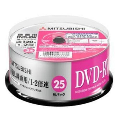 バーベイタム(Verbatim)VHW12NP25SD5 繰り返しデータ用 DVD-RW2倍速 25枚