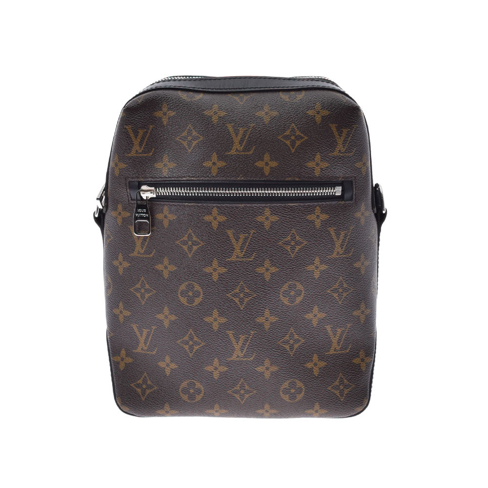 LOUIS VUITTON ルイヴィトン モノグラム マカサー トーレス PM ブラウン/黒 M40635 メンズ モノグラムマカサー ショルダーバッグ ABランク 中古 