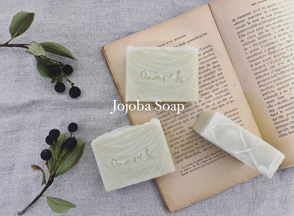 ホホバ石鹸　Jojoba Soap 石鹸　自然派石鹸　雑貨石鹸　ハンドメイド　【１個】