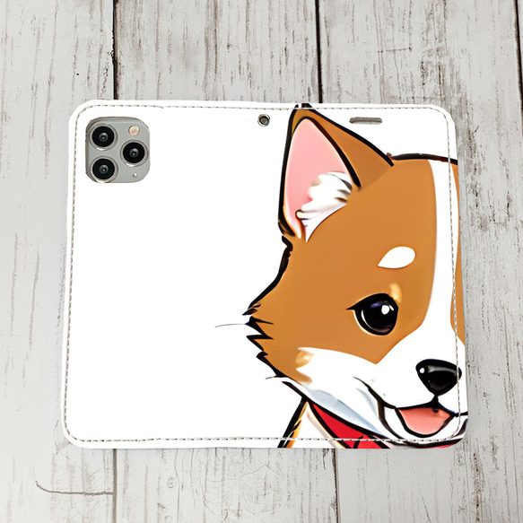 iphoneケース4-1-23 iphone 手帳 犬・イヌ・ワンちゃん 箱13 かわいい アイフォン iface