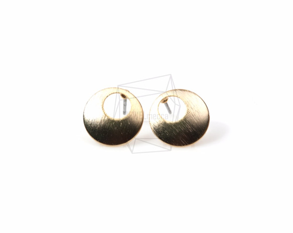 ERG-548-MG【2個入り】ミニシックフープピアス,Mini Thick Hoop Earring Post