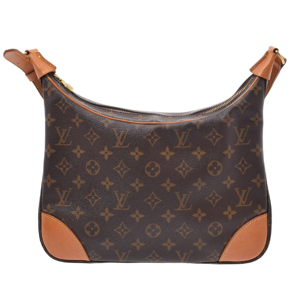 LOUIS VUITTON ルイヴィトン モノグラム ブローニュ ブラウン M51265 ユニセックス モノグラムキャンバス ショルダーバッグ Bランク 中古 