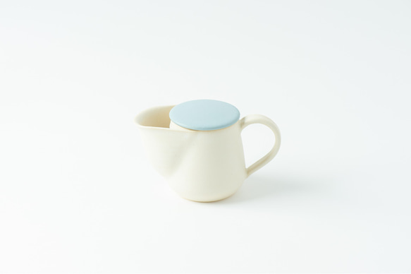 【晋六窯】PELICAN TEA POT（WHITE）