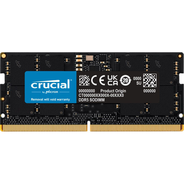 Crucial DDR5-5600 SODIMM CL46（16Gbit）